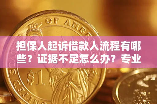 北京担保人起诉借款人流程有哪些？证据不足怎么办？专业律师解答