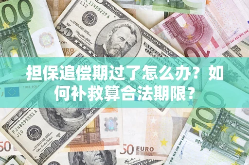 北京担保追偿期过了怎么办？如何补救算合法期限？