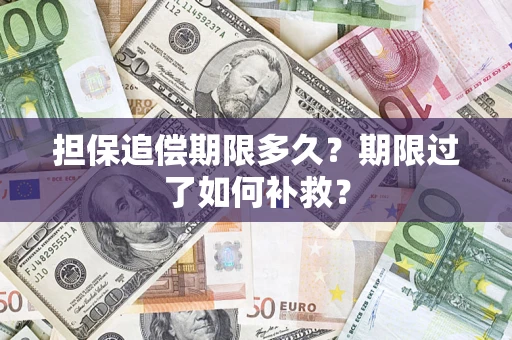 北京担保追偿期限多久？期限过了如何补救？