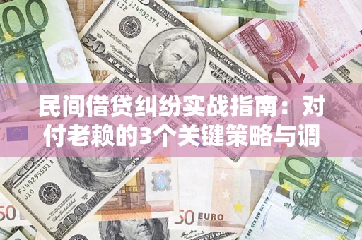 北京民间借贷纠纷实战指南：对付老赖的3个关键策略与调解盲区解析