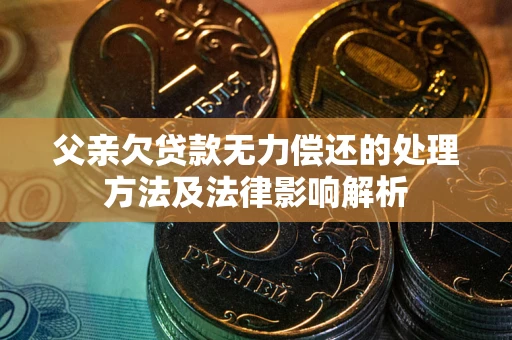 北京父亲欠贷款无力偿还的处理方法及法律影响解析