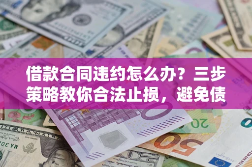 北京借款合同违约怎么办？三步策略教你合法止损，避免债务危机升级