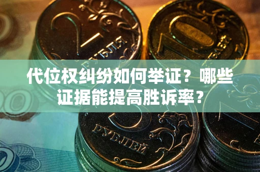 北京代位权纠纷如何举证？哪些证据能提高胜诉率？